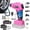 PINK, variant on FADAKWALT Tire Inflator Portable Air Compressor, 20V Cordless Car Tire Pump, 160PSI Handheld Electric Air Pump with Rechargeable Battery, Auto Shutoff & Digital Gauge for Cars & Motorcycles(Red)
