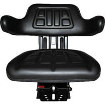 Black TracSeats Tractor Suspension Seat Fits John Deere 5200 5210 5300 5310 5510