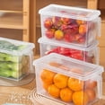 thumbnail image 4 of Contenedores de almacenamiento de frutas, 5 litros de gran capacidad, un prío de deformación, material de Grado de Grado de Alimentos Caja de Almacenamiento de refrigerador para refrigerador, 4 of 7