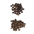 thumbnail image 4 of Abbracc 100x Round DOUBLE Copper Rivets Studs For Jeans Pants Clothing Antique Brass, 4 of 7