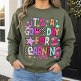 thumbnail image 4 of Teacher Shirt, It's a Good Day for Learning Sweatshirt, Colorful Back to School Hoodie and T-Shirt, Preschool Educator Gift for Women, 4 of 9