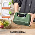 thumbnail image 2 of Cordless Electric Lunch Box for Adults, 5.5 Cups Self Heating Lunch Box Battery Powered, with Automatic Scheduled Heating, Removable Tray Divider, for Work Car Outdoor Use, Green, 2 of 10
