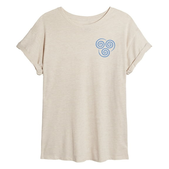 Avatar - The Last Airbender - Air Nomads -Womens Oversized Graphic T-Shirt