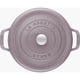 thumbnail image 4 of Staub Horno holandés redondo de hierro fundido de 4 cuartos de galón, color lila, 4 of 8