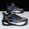 thumbnail image 5 of Bolognifi 2026 Fashion Casual Running Outdoor Sneakers Men's Shoes Training Sports Basketball - BLACK_6, 5 of 7