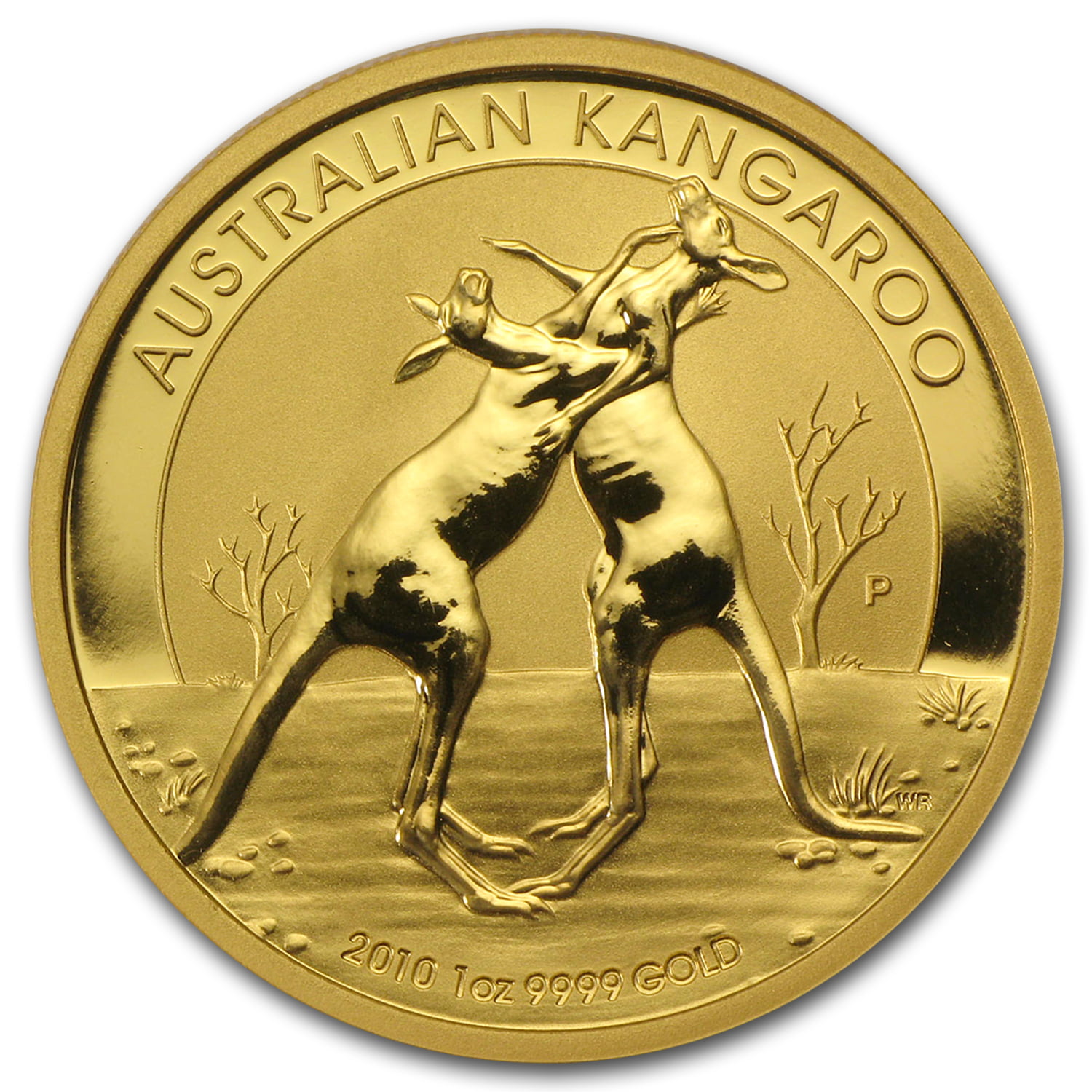 Australia 1 Gold Kangaroo BU - Walmart.com