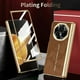thumbnail image 5 of For Honor Magic V3 5G Phone Case with Tempered Glass Film Electroplating Leather PC Mobile Cover - G, 5 of 5