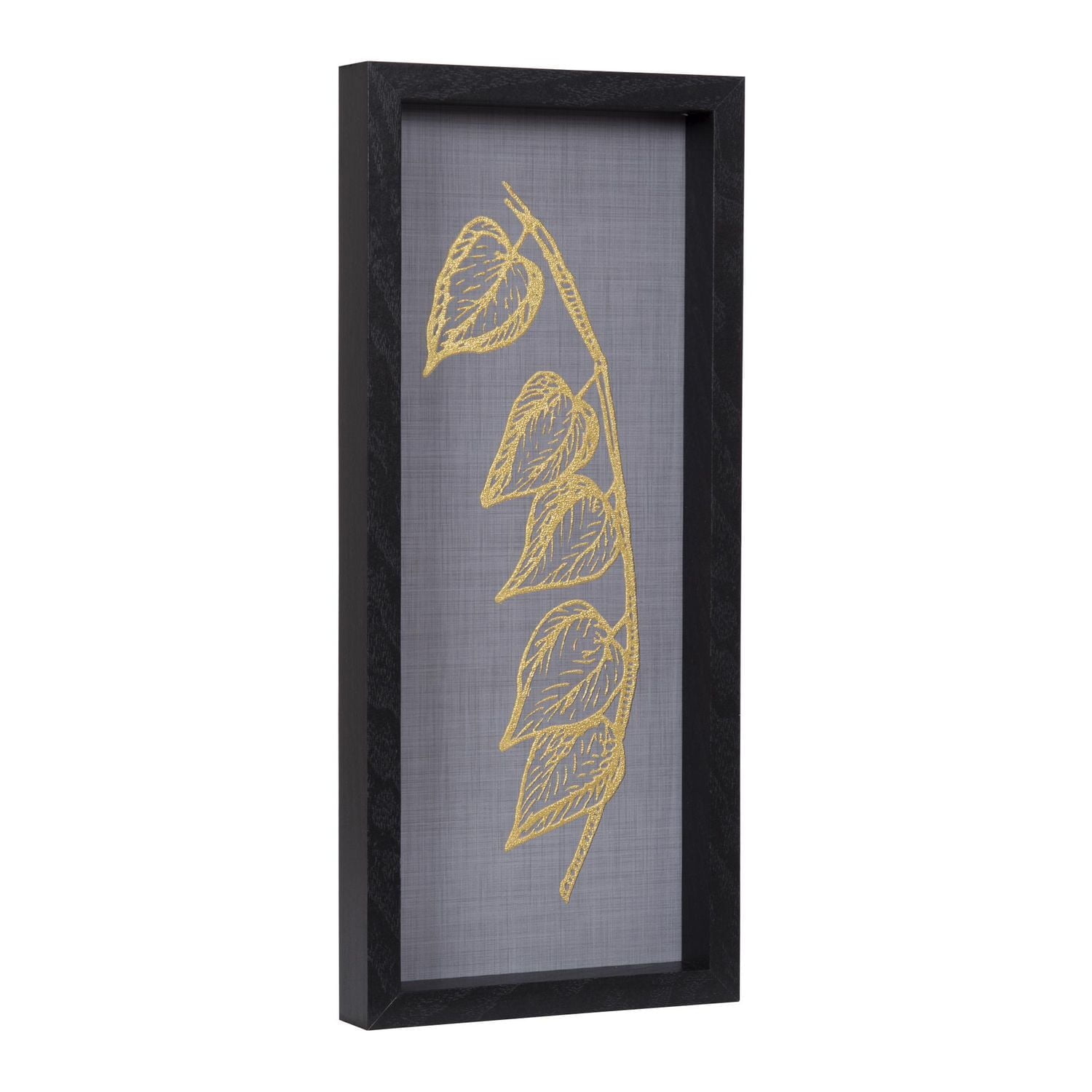 hometrends Foiled Fern 2 Framed Art