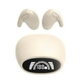 thumbnail image 4 of Inalámbricos en el oído Auriculares deportivos Emparejamiento automático Reducción de ruido recargable Tipo C Auriculares invisibles para dormir Color de piel SM SunniMix Auriculares con clip para la oreja, 4 of 8