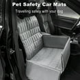 thumbnail image 2 of Riwcyla Dog Car Seat Cover for Back Front Seat Waterproof Pet Car Mat Removable Dog Mat Multifunctional Design Tough Fabric Safety Socket Anti,Slip Design Wide Applicability, 2 of 6