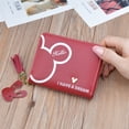 thumbnail image 4 of Portefeuille à Franges pour Filles, Mini Portefeuille à Franges pour Femmes, Porte-Cartes, Porte-Monnaie, Porte-Cartes, Change-Pochettes, 4 of 9
