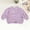 Purple, variant on Custom Kids Girl Sweater Oversize Pullover Kitted Comfortable Clothing