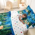 thumbnail image 4 of Erosebridal Cartoon Capybara Camping Twin Bedding Sets 7-Piece For Kids,Kawaii Animal Adventure Theme Bedding Comforter Set For Boys Girls,Lightweight Room Decor, 4 of 6