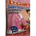 thumbnail image 3 of D GARI Strawberry Gelatin Mix Regular Sugar Level Plastic Bag, (Pack of 20), 3 of 6