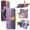 Purple, variant on ELEHOLD Case for Motorola G Stylus 5G (2024),Leather Wallet RFID Blocking Case with Wrist Strap & Card Holder Stand,Black