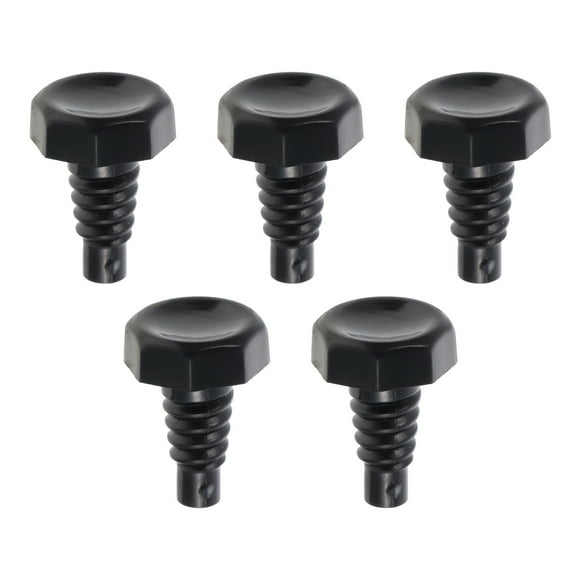 EeaseMX 5 tapones de cola para taco de billar, cubierta inferior de plástico, protector de cola para taco de billar.