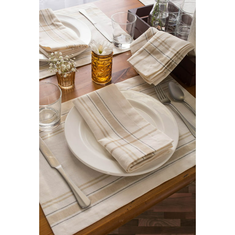 DII Chambray Kitchen, Tabletop Collection, Blue, Napkin Set