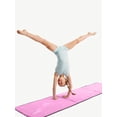 thumbnail image 5 of Justice 2-in 1 Handstand & Cartwheel Gymnastics Mat, Pink, 5 of 5