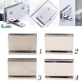 thumbnail image 4 of 2 Piezas de Bisagras de Puerta de de material acero Inoxidable de Pared / Abrazadera Pulida de BLESIY Bisagras para puertas de baño 360, 4 of 8
