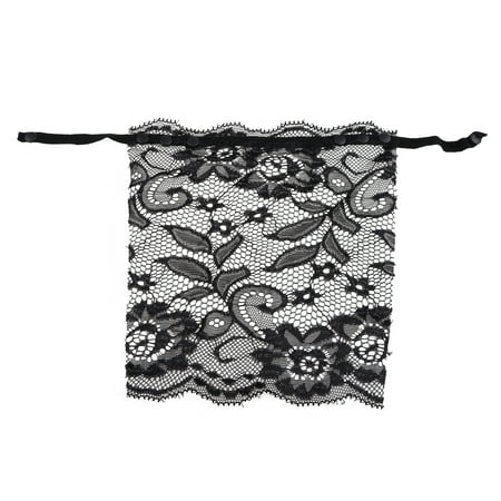 

Women Sheer Floral Lace Camisole Secret Cleavage Cover Lady Clip-on Mock Snappy Bra Insert Overlay Modesty Panel Vest