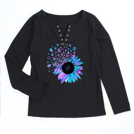 

Quealent Oversized T Shirts For Women Women s Basic Long Sleeve T Shirts Crewneck Slim Fit Spandex Tops Plain Layer Underscrub Tees Blue XXL