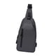 thumbnail image 5 of Bolso de pecho para hombre, bolso de senderismo, minibolso de hombro para senderismo, viajes, gimnasio y trekking. Gris, 5 of 9