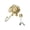 B, variant on 1 Pack Gold Flower Decorative Hooks for Hanging Things, Resin Floral Bow Coat Hook
