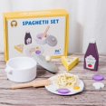 thumbnail image 1 of Early Childhood Education Wooden Puzzle Simulation Kitchen Spaghetti Play Every Game Baby Interactive Toy Set, 1 of 6