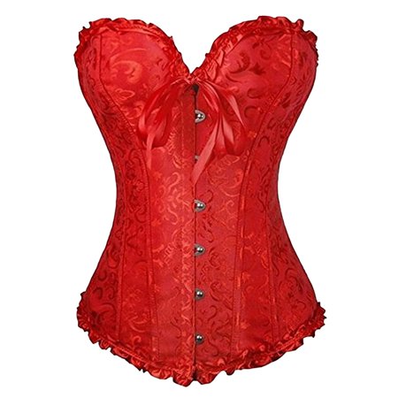 

Mackneog Women Full Body Shaper Bodysuit Firm Control Shapewear Lifter Corset Shapewear S Red Gift on Clearance