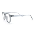 thumbnail image 6 of Classic Urban Hipster Keyhole Plastic Blue Light Filter Screen Glasses [Slate], 6 of 8