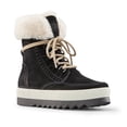 thumbnail image 2 of Cougar Women's Vanetta Suede Waterproof Winter Boot Black/Cream - VANETTA-BLACK/CREAM  BLACK/CREAM, 2 of 4