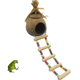 thumbnail image 1 of Nido de pájaro, nido de loro, nido de paja, nido de cría, jaula de cáscara de coco Natural, puede mantener mascotas de loro, canario, Paloma, hámster = ShuxiuWang 8390606119766, 1 of 1