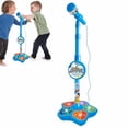 thumbnail image 4 of Microphone et Support pour Enfants, Machines de Karaoké pour Filles, Microphone pour Enfants, Machine de Karaoké Réglable avec Lumière, Pédale, Passe-Temps pour Filles, Jouet Musical de Chant avec Clignotement, 4 of 7