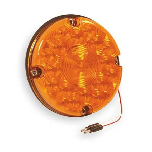 GROTE 55993 Turn Lamp,LED, 7 In,Yellow