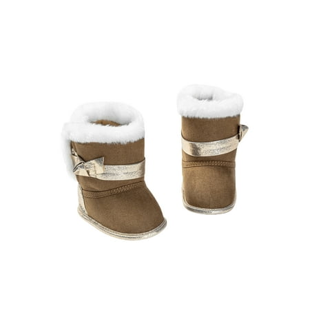 

Meihuida Baby Boots Kids Bowknot Soft Sole Footwear Walking Shoes Prewalker