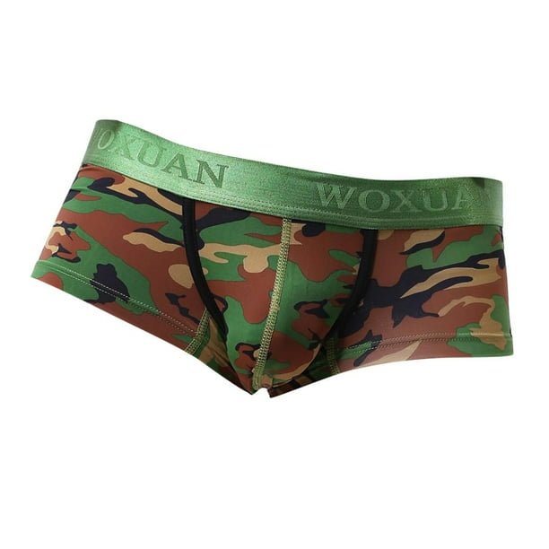 Calzoncillos Ropa Interior de Poliéster Elásticos Blando