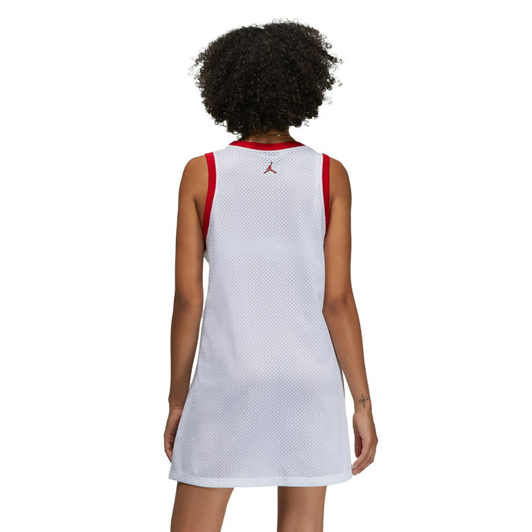 Jordan Women's Heritage Jersey Dress-White/Red