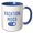 Blue/White, variant on 3drose, Vacation Mood Activated, 11oz Mug