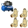 thumbnail image 1 of Male Threaded Tube, Portable  Air Compressor Check Valve, High Reliability for Pneumatic Fitting General Purpose Air Compressors Professional Use, 1 of 7