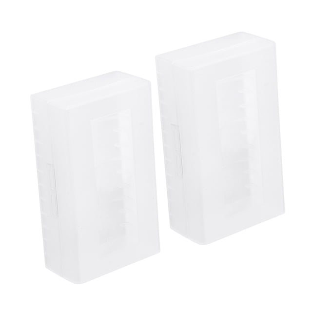 Battery Case, Battery Organizer Storage Case Waterproof 2PCS Battery Organizer, Home For Battery Storage