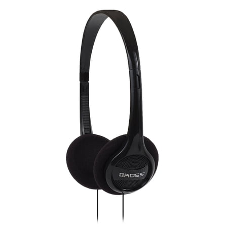 Koss KPH7 Wired On-Ear Lightweight Headphones with 3.5-mm Connector and Dual-Entry Cord Hang Bag Packaging