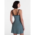 thumbnail image 4 of Avia Women's SoftSculpt Tipped Mini Dress, Sizes XS-XXXL, 4 of 6