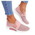 thumbnail image 1 of Bmisegm Casual Women's Leisure Fashion Outdoor Shoes Breathable Slip on Women's Sandals Women Summer Pink 6, 1 of 4