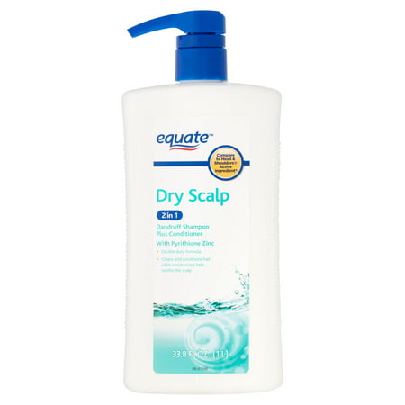 equate Dry Scalp 2-en-1 Shampooing plus Conditioner, 33,8 fl oz