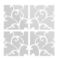 thumbnail image 2 of 32 Unids/Set Pegatinas De Pared De Espejo 3D Mural Acrílico Big Sticke Plata, 2 of 8