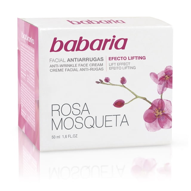 Crema facial antiarrugas rosa mosqueta 50 ml Babaria 31607