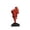 Red, variant on Creative Cloud Volcano Shape Desktop Decorative Ornament Art Home Accent Piece Durable Decor Material Unique Tabletop Display for Living Room Office Shelf Entryway Console White 1