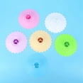 thumbnail image 4 of Food Grade Round Diamond Mug Cover(Set of 24) Airtight Seal Silicone Drink Cup Lids Hot Cup Lids, 4 of 6