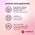 thumbnail image 6 of Method Pure Peace Volumizing Shampoo, for Thicker, Fuller and Visibly Hydrated Hair, Sulfate Free and Safe for Color-Treated Hair, 14 Fl Oz, 6 of 7