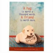 Christian Art Gifts 365797 Notepad - Hug Is Worth A Thousand Words